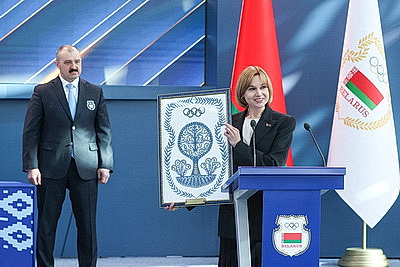Глава НОК: покоренные олимпийские вершины - символ таланта белорусов