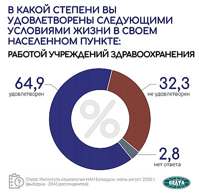 Инфографика. Результаты социсследования по актуальным вопросам соцэкономразвития Беларуси