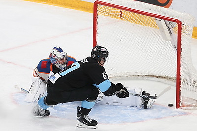 Минские динамовцы забросили шесть шайб в ворота \"Шанхайских драконов\"