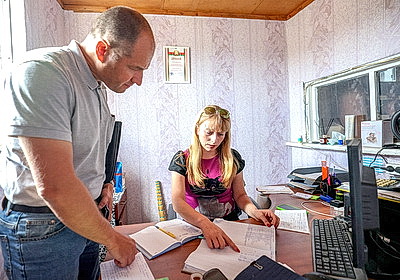 Мобильная группа побывала в хозяйствах Толочинского района