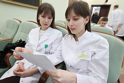В Витебске состоялось распределение выпускников ВГМУ