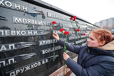 Память погибших в Афганистане почтили в Витебске