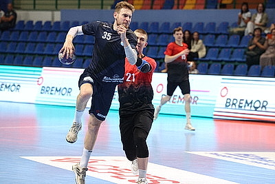 \"Мешков Брест\" выиграл стартовый матч гандбольного чемпионата Беларуси