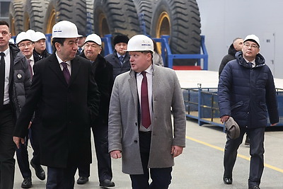 Казахстанская парламентская делегация посетила ОАО \"БЕЛАЗ\"