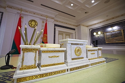 Для работников предприятий и социальной сферы Житковичского района провели экскурсию во Дворце Независимости