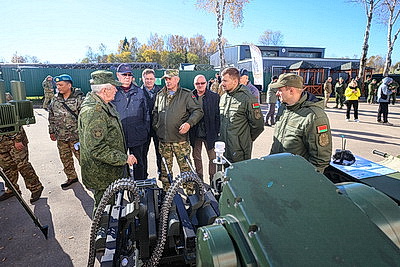 На полигоне Лосвидо прошел заключительный этап учения с миротворческими силами ОДКБ \"Нерушимое братство - 2026\"