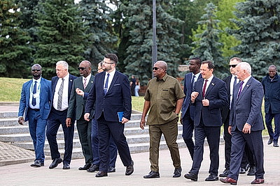 Президент Ганы посетил Брест
