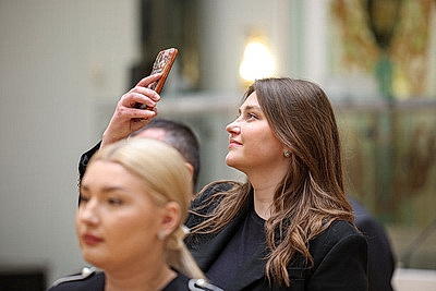 Представители предприятий-резидентов и сотрудники администрации СЭЗ \"Минск\" посетили Дворец Независимости