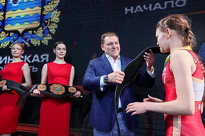 Юные борцы Минской области впервые выиграли \"Лигу храбрых\"