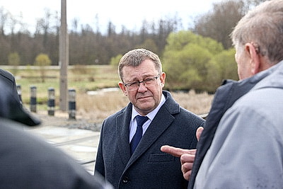 Строительство нового моста через Припять обсудили на выездном совещании