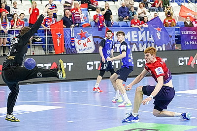 Гандболисты минского СКА пробились в решающий этап SEHA-лиги
