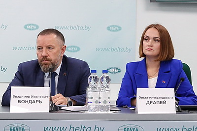 Пресс-конференция о благоустройстве дворов прошла в БЕЛТА