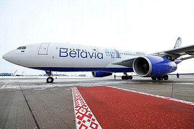 \"Белавиа\" презентовала обновленную ливрею дальнемагистрального самолета