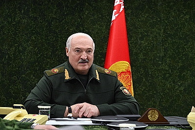 Лукашенко принял участие в совместной с Россией тренировке ядерных сил