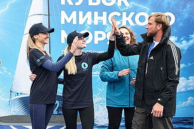 \"Шахматы на воде\". На Минском море прошла любительская воскресная регата