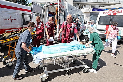 Пять пострадавших в Брянской области детей доставлены в РНПЦ детской хирургии