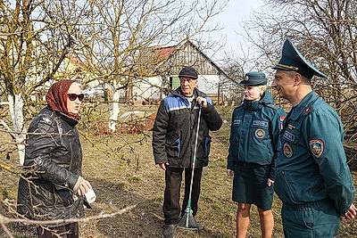 В Брестской области в марте произошло более 120 загораний травы и кустарников