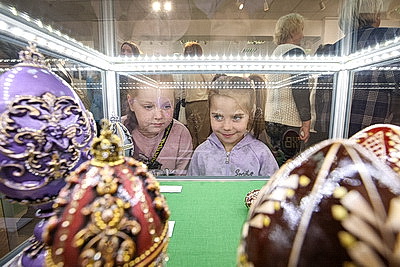 В Минске на выставке \"Пасхальные мотивы\" впервые представили коллекцию писанок