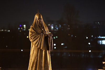 Православные верующие празднуют Крещение Господне