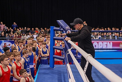 Чемпионы мира по боксу Цзю и Пирог провели мастер-класс для участников мемориала Ботвинника