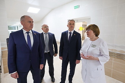 В Витебске открыли реконструированный корпус областной клинической инфекционной больницы