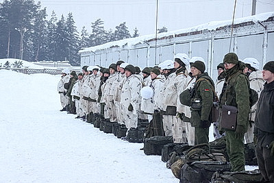 Смотр танкового батальона 120-й отдельной мехбригады прошел в рамках внезапной проверки ВС