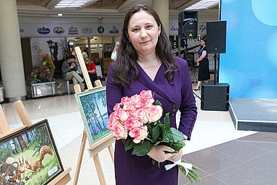 Выставку работ участницы проекта \"Ее рук дело\" презентовали в Минске