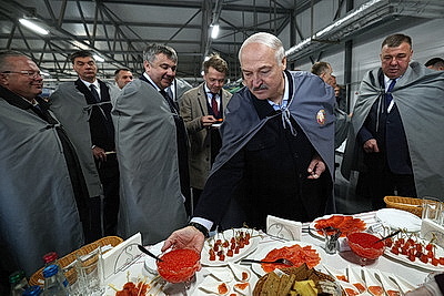 Лукашенко совершил рабочую поездку в Могилевскую область