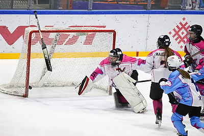 В хоккей играют не только мужчины. Всемирный женский хоккейный матч прошел в Минске