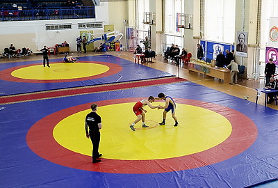 Турнир по вольной борьбе памяти заслуженного тренера БССР Валерия Зубкова открылся в Витебске