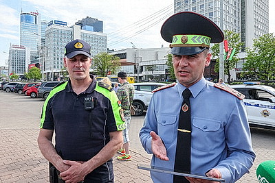 ГАИ Минска тестирует комплекс \"СКАТ\" для контроля скорости средств персональной мобильности