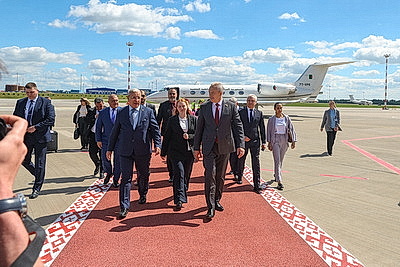 Парламентская делегация Алжира прибыла с визитом в Беларусь