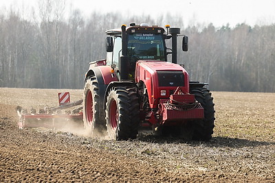 Механизаторы в Мостовском районе начали сев гороха