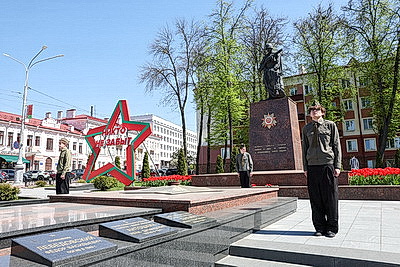 Города Беларуси украсили ко Дню Победы