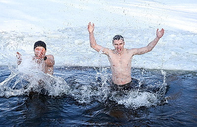 Гомельские моржи готовятся к состязаниям на Кубке СНГ