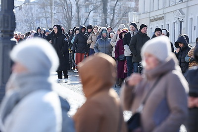 Частица Пояса Пресвятой Богородицы доставлена в Свято-Духов кафедральный собор в Минске