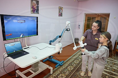 Уникальное инновационное оборудование и методики применяют в реабилитационном центре в Поставском районе