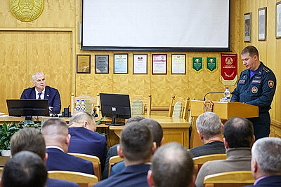 Большой снег в городе. Как Могилев борется с последствиями циклона