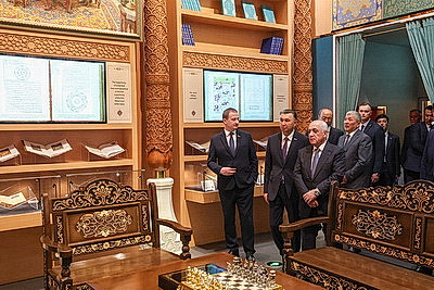 Главы Правительств посетили Центр исламской цивилизации в Ташкенте