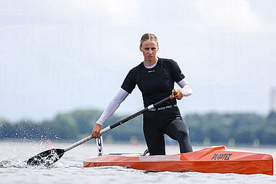 Байдарочница Скриганова взяла четыре золота на чемпионате страны в Заславле