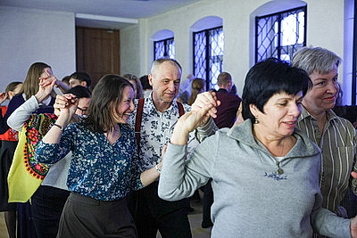 Вечер традиционных танцев состоялся в музее истории белорусской литературы в Минске