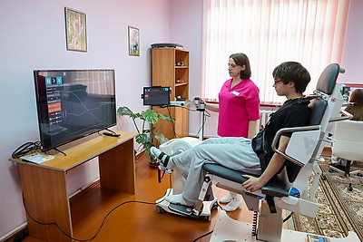 Уникальное инновационное оборудование и методики применяют в реабилитационном центре в Поставском районе