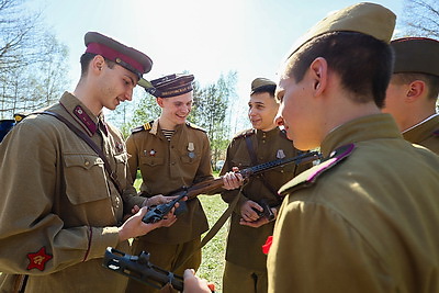 \"Прорыв Победы\". Патриотическая акция прошла в Ушачском районе
