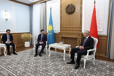 Сергеенко на встрече с делегацией Казахстана отметил роль парламентариев в продвижении объединительной повестки