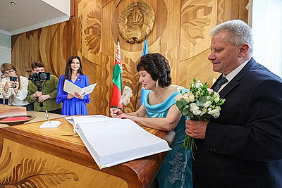 Дворец гражданских обрядов открылся в Минске после масштабной реконструкции