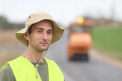 Активно включились в ремонт дорог в Гродненском районе