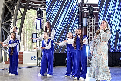 Гала-концерт семейного фестиваля прошел в Воложинском районе