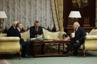 Лукашенко встретился с губернатором Санкт-Петербурга