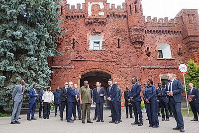 Президент Ганы посетил Брест