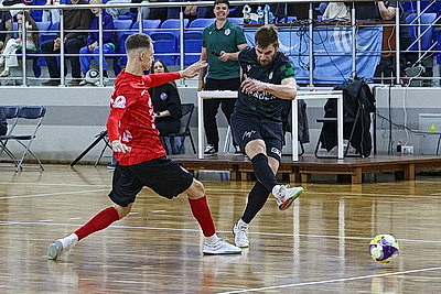 Спортсмены \"Столицы\" вышли вперед в финале чемпионата Беларуси по мини-футболу